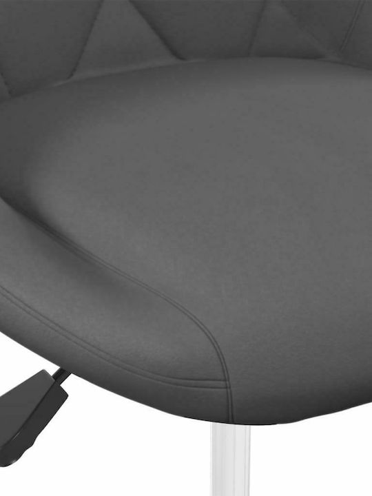 Rotating Chair Visitor Dark grey 46x44x62.5cm 6pcs
