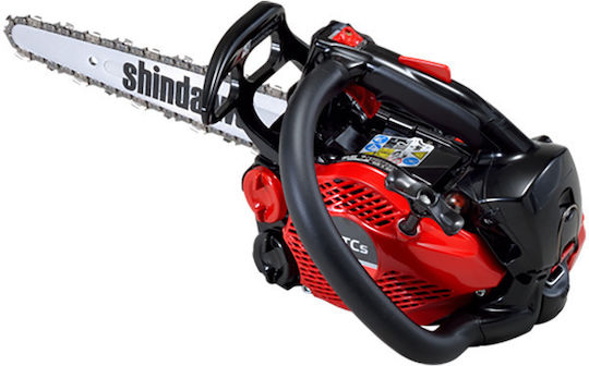 Shindaiwa Benzin Kettensäge 1.52hp 2.3kg mit Schnitzklinge 25cm und Einfacher Start
