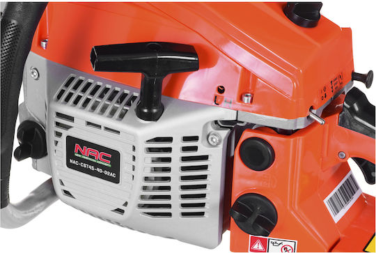 NAC CST45-40-02AC Αλυσοπρίονο Βενζίνης 2.5hp 5.7kg με Λάμα 40cm