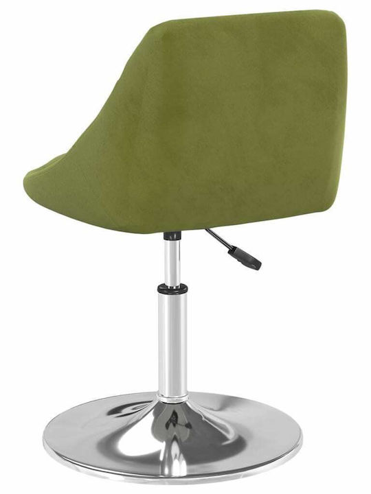 Swivel Visitor Chair Light Green 46x44x62.5cm 4 Pieces