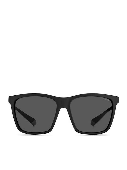 Polaroid Men's Sunglasses With Black Frame And Grey Polarized Lens PLD2126/S 08A/M9