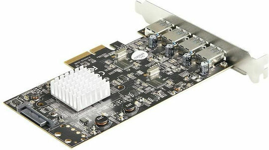 StarTech Κάρτα PCIe σε 4 θύρες USB 3.1 / USB 3.2
