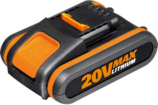 Worx Batterie-Set Lithium Kapazität 2Ah 20V mit Ladegerät