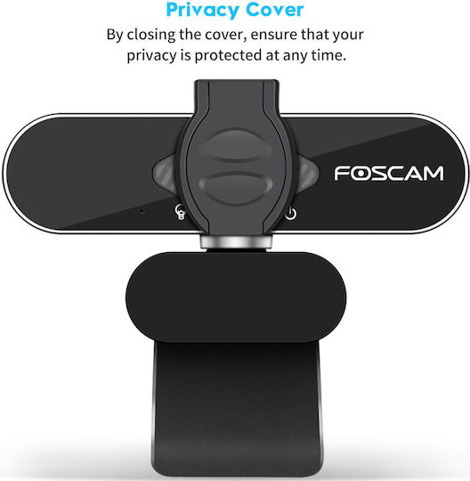 Foscam W21 Уеб камера Full HD 1080p с автофокус Черен