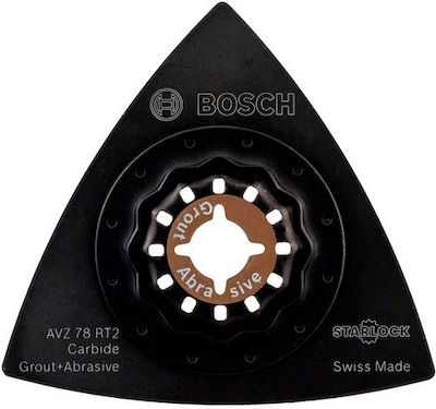 Bosch HM-RIFF AVZ 78 RT Rubber Backing Pad Multitool 78mm