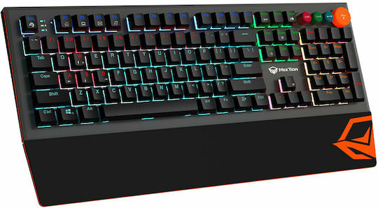 Meetion MK500 Gaming Μηχανικό Πληκτρολόγιο με Custom διακόπτες και RGB φωτισμό (Αγγλικό US)