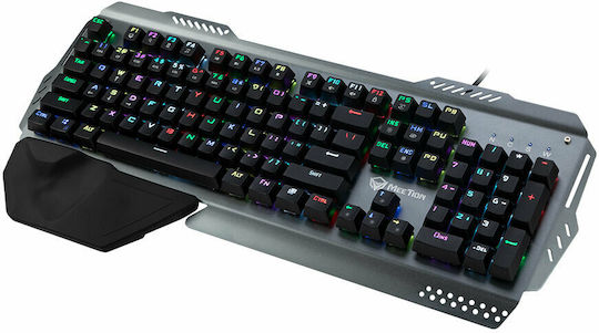 Meetion MK20 Gaming Mechanical Keyboard with Custom switches and RGB lighting (English US) Gray