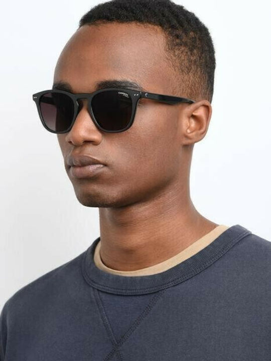 Carrera Men's Sunglasses with Brown Tartaruga Horn-Rimmed Frame and Grey Lenses