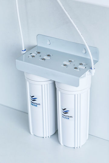 Proteas Filter Wasserfiltrationssystem Unter der Spüle Durchmesser 1/4'' EW-013-0201