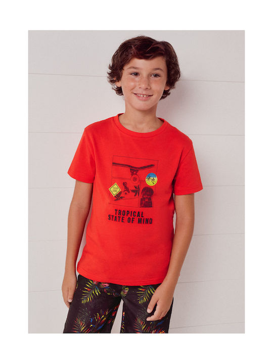 Mayoral Kids T-shirt Red