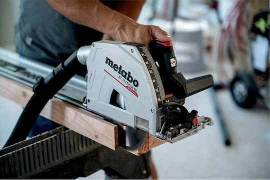 Metabo KT 18 LTX 66 BL Plunge Circular Saw 18V 2x8Ah with Speed Control and with Dust Extraction System