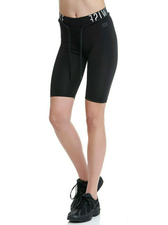 BodyTalk 1211-909014 Women's Bike Training Legging Black