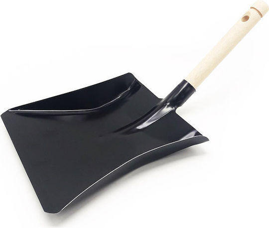Mr.Pent Metallic Dustpan Black 22x23cm