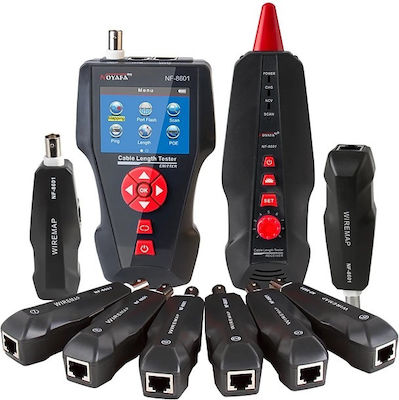 NF-8601W Network Cable Tester RJ45 / RJ11 / BNC