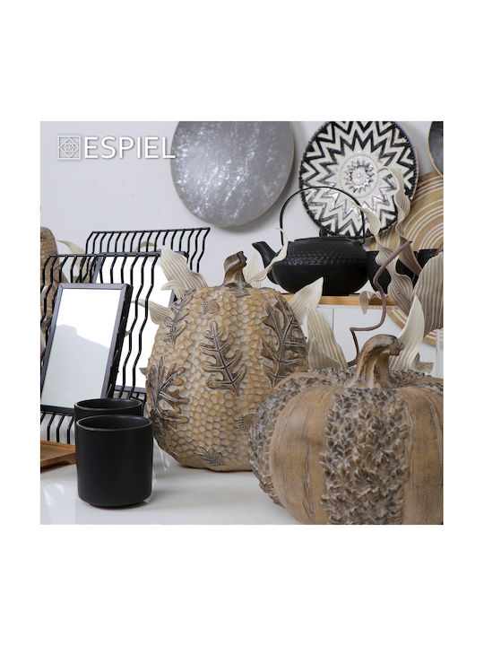Espiel Декоративен Тиква от Полиретан Beige 18x18x20см 1бр