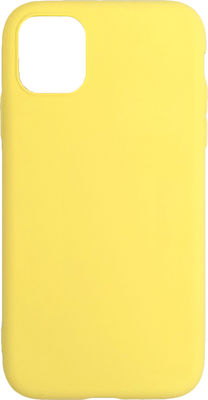 Sonique Liquid Coperta din spate Silicon Galben (iPhone 11) 46-61358