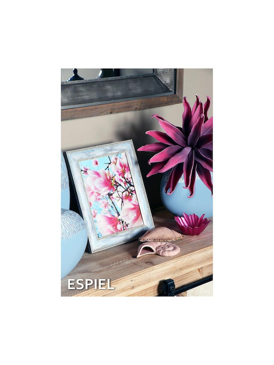 Espiel Wall Decor Rose Gold Ceramic Material 14x1x13.5cm 2 Pieces