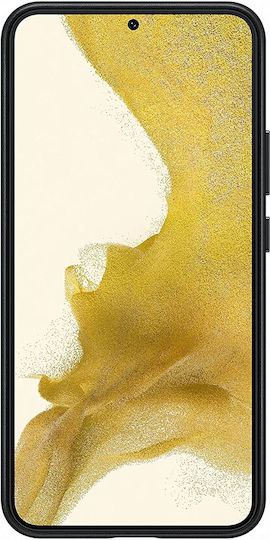 Samsung Leather Cover Back Cover Leather Black (Galaxy S22+)