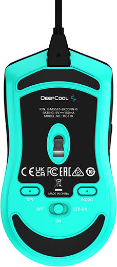 Deepcool MG510 RGB Gaming Mouse 19000 DPI Negru