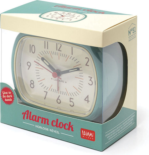 Legami Milano Vintage Memories CLΟ0002 Tischuhr mit Wecker CLO0002 Legami Milano Vintage Memories CLΟ0002 Tischuhr mit Wecker CLO0002