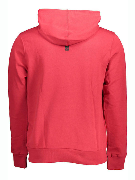 Roberto Cavalli Men's Sweatshirt with Hood Red