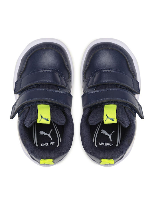 Multiflex Sl Παιδικά Sneakers με Σκρατς Κίτρινα