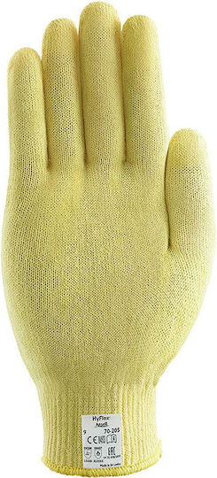 Ansell Hyflex 390031 Gloves for Work Yellow for Cutting Protection 1pcs