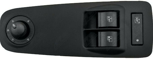 NTY Car Window Switch for Citroen Jumper Fiat Ducato Peugeot Boxer 2006+ 8pin Black