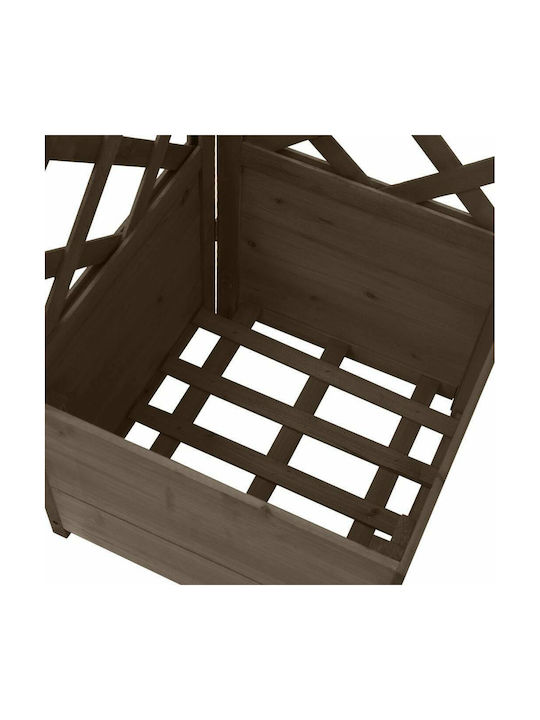 vidaXL Pot Wooden 40x40x150cm.