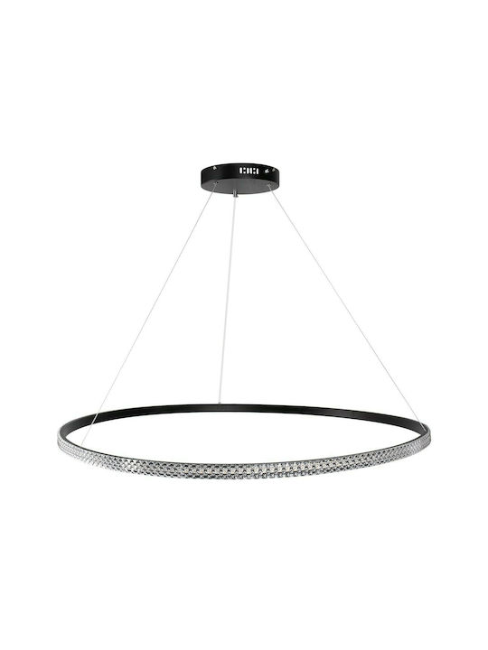 GloboStar Diamond Pendant Light Black 106x106cm