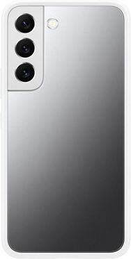 Samsung Frame Back Cover Πλαστικό Διάφανο/Λευκό (Galaxy S22 5G)