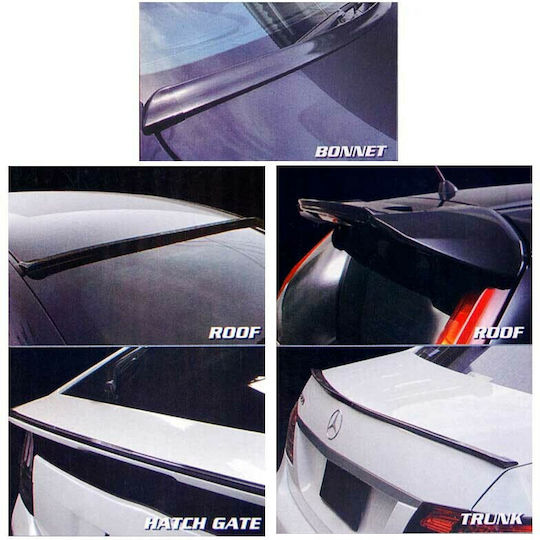 Carner Plastic Trunk Spoiler Universal 145x3.4cm CRN-