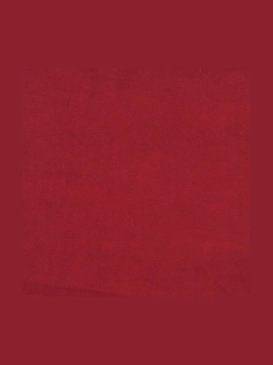 Rotativă Fotoliu Vizitator cu Brațe & Roți Bordeaux 61.5x69x94.5cm 1buc