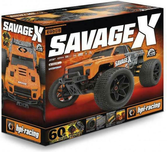 HPI Racing Savage X Flux V2 GT-6 Τηλεκατευθυνόμενο Αυτοκίνητο