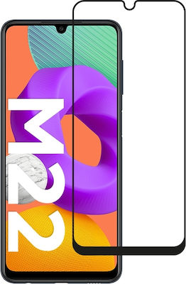 Crong 7D Nano Flexible 0.3mm Full Face Tempered Glass Black (Galaxy M22) CRG-7DNANO-SGM22