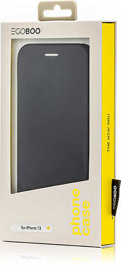 Egoboo Book Δερματίνης Μαύρο (Xiaomi 11T / 11T Pro)
