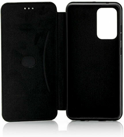 Egoboo Buchen Sie Synthetisches Leder Schwarz (Galaxy A52 / A52s)