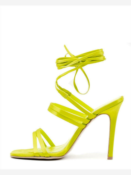 Suede Πέδιλα LIME