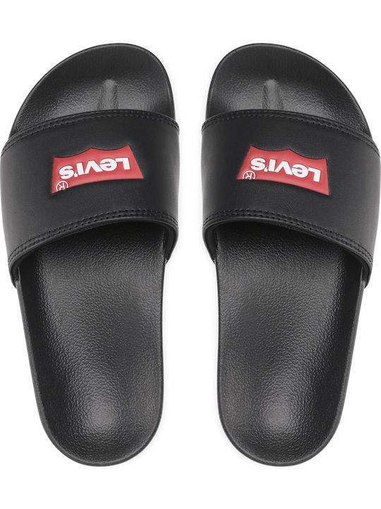 June Batwing Slides σε Μαύρο Χρώμα