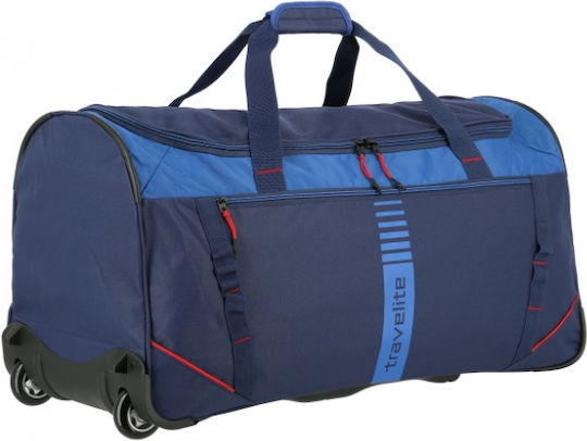 Travelite Basics Active Sack Voyage 86lt Blue with Wheels Fabric L71xW36xH35cm