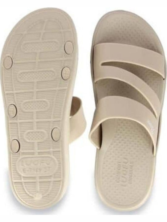 Women's Flip Flops Beige