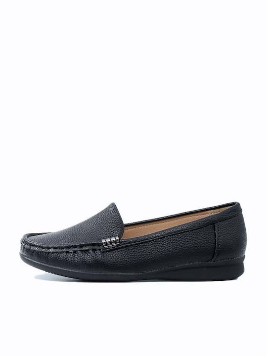 Antrin Soren 155 Women's Moccasins in Black Color