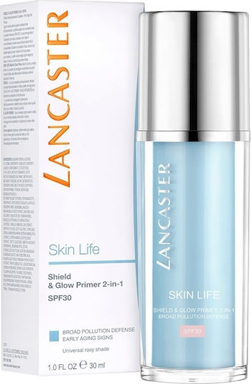 Lancaster Skin Life Shield & Primer Face Primer in Cream Formulation with 30 SPF 30ml