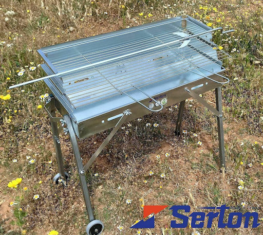 Serton Verzinkt Holzkohlegrill 60cmx30cm