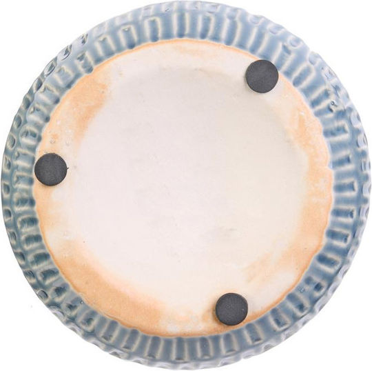 The Home Deco Factory Vază Decorativă Ceramică Albastră 15x15xÎ23cm