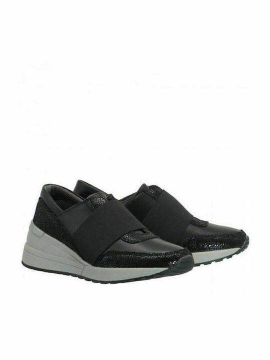 Anatomic Women's Leather Slip-Ons Black