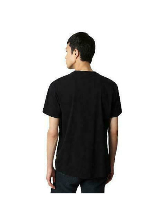 Napapijri S-Box Herren T-Shirt Kurzarm Schwarz