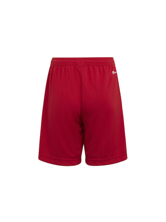 Adidas Kids Athletic Shorts/Bermuda Entrada 22 Red