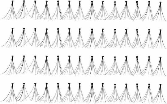 Ardell Individual Knotted Flares Medium Black 56 Pieces