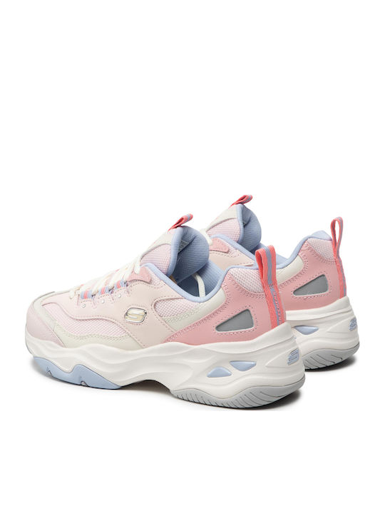 Fresh Diva Γυναικεία Chunky Sneakers Ροζ